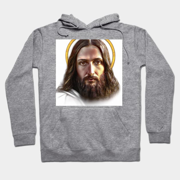 jesus Hoodie by Angel Rivas